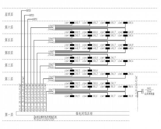 6层综合办公楼电气图纸 - 5