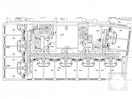 8层大型综合体电气图纸（大型甲级院精品图纸）(框架剪力墙结构) - 4