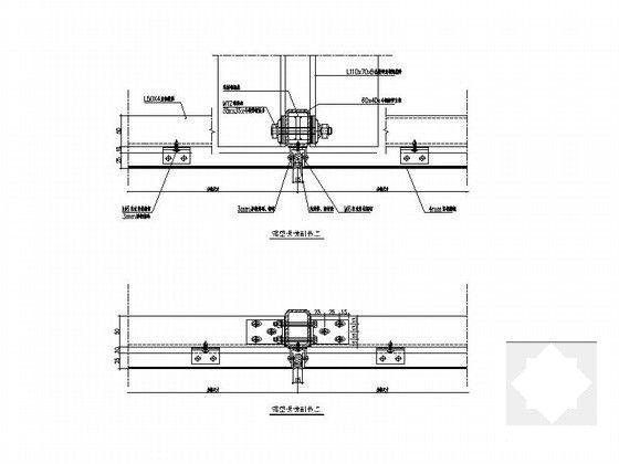 4层教学楼隐框玻璃幕墙建筑CAD施工图纸 - 5