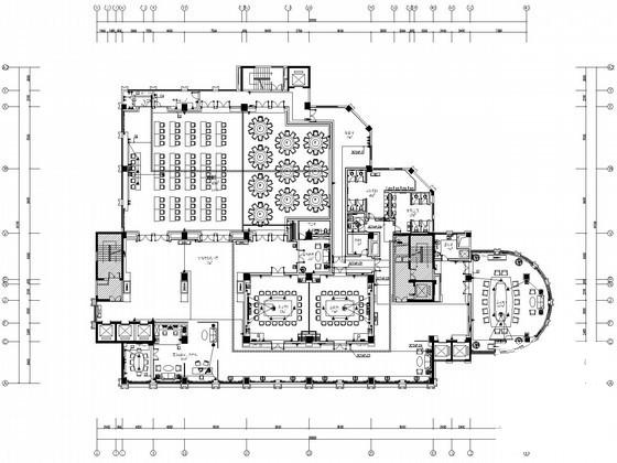 19层四星级酒店精装修电气图纸(钢筋混凝土结构) - 1