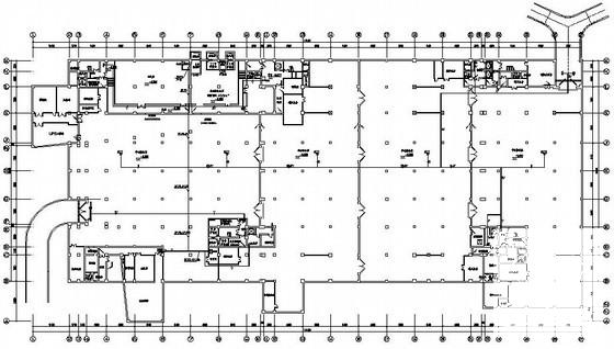 9层办公楼弱电工程安防系统电气CAD图纸 - 1