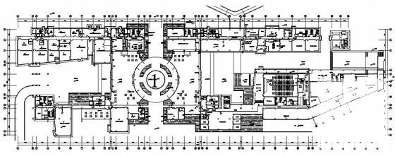 9层办公楼弱电工程安防系统电气CAD图纸 - 3