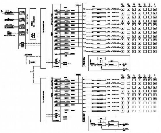 9层办公楼弱电工程广播系统电气CAD图纸 - 4