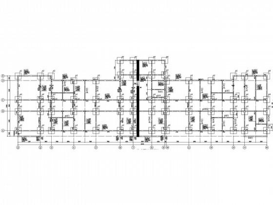 8度区独立基础框架结构住院部结构CAD施工图纸 - 2