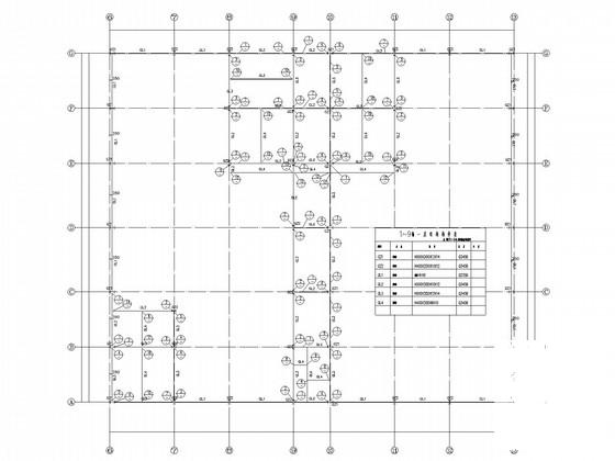 独立基础单层钢框架结构4S店结构设计CAD施工图纸 - 2