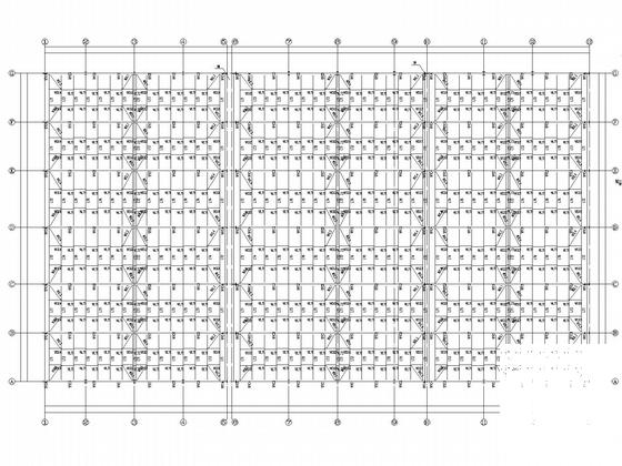 独立基础单层钢框架结构4S店结构设计CAD施工图纸 - 4