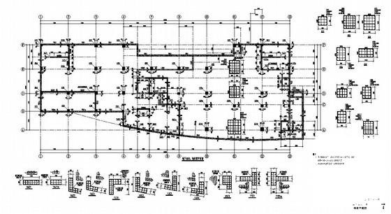 12层医院住院大楼结构设计方案CAD图纸 - 2