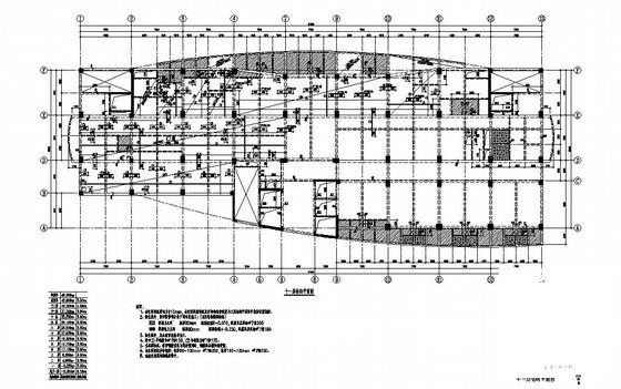 12层医院住院大楼结构设计方案CAD图纸 - 3
