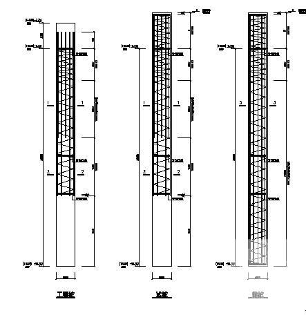 12层办公楼框架结构CAD施工图纸(平面布置图) - 4