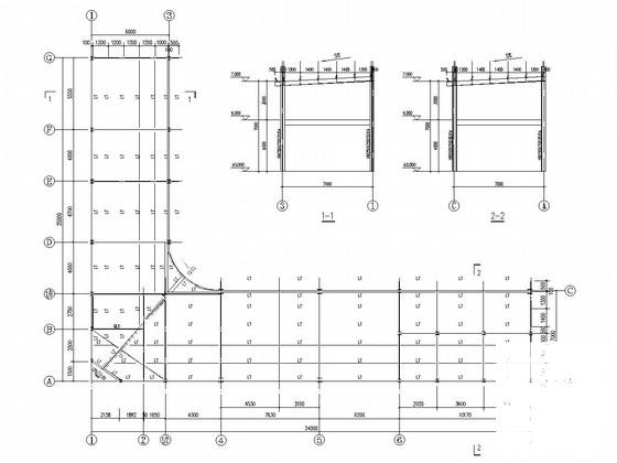 钢结构接待用房售楼处结构CAD施工图纸（独立基础） - 3