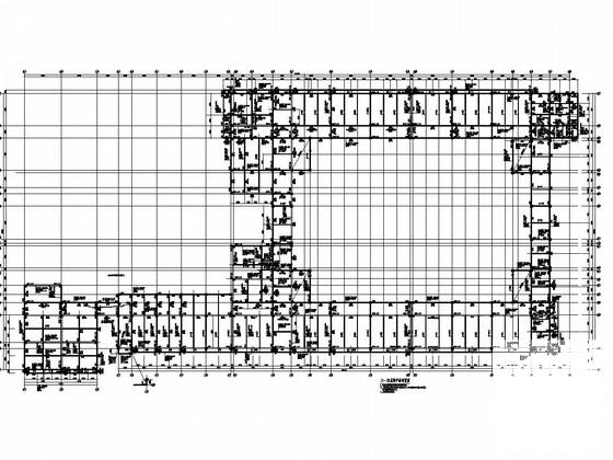 6层框架结构公共教学楼结构设计CAD施工图纸 - 3