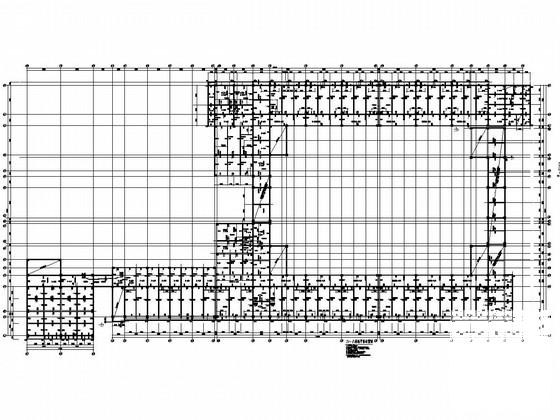 6层框架结构公共教学楼结构设计CAD施工图纸 - 4
