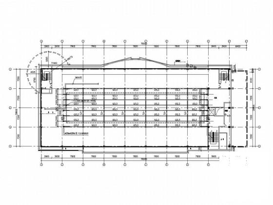6层钢结构服饰城结构CAD施工图纸（轻钢结构） - 3