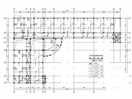 4层框架中学教学楼毕业设计方案施工图纸（建施、结施） - 4