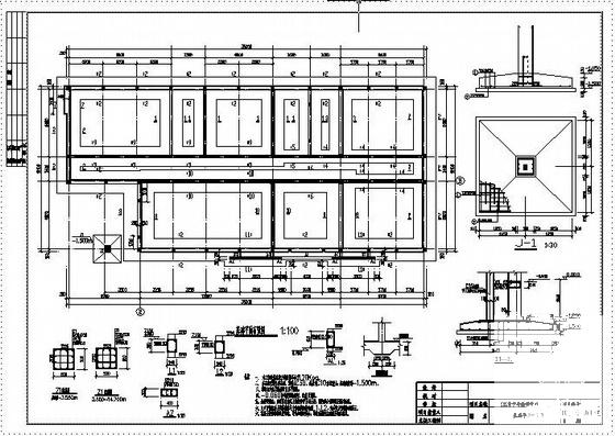 4层砌体结构中学青少年活动中心建筑CAD施工图纸 - 4