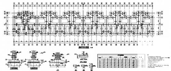 6层砌体结构中学宿舍楼建筑CAD施工图纸 - 1