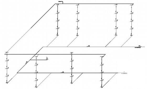 4层中学实验楼教学楼给排水CAD施工图纸(高19.5米) - 4