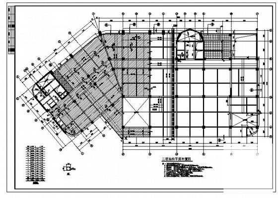 11层框剪结构酒店结构设计施工图纸(边缘构件配筋) - 1