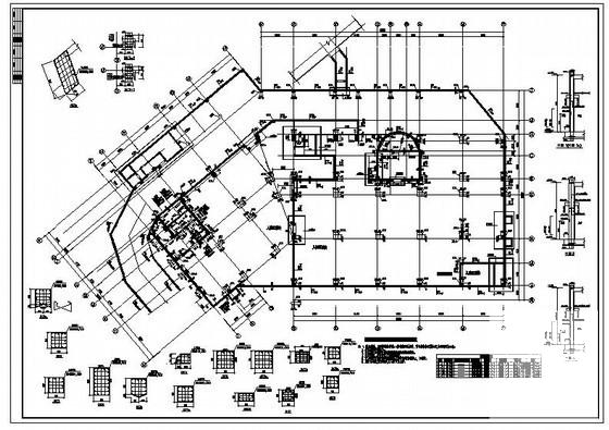 11层框剪结构酒店结构设计施工图纸(边缘构件配筋) - 3