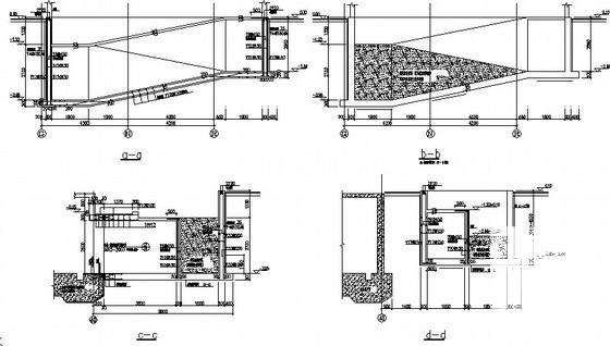 33层纯剪力墙住宅楼地下室坡道节点构造详细设计CAD图纸 - 1