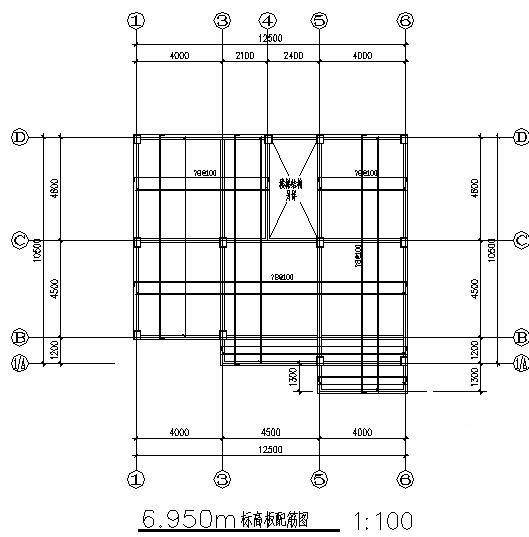 两层框架剪力墙小别墅结构CAD施工图纸（独立基础） - 3