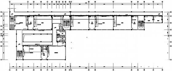 中学5层综合楼电气CAD施工图纸（三级负荷） - 3
