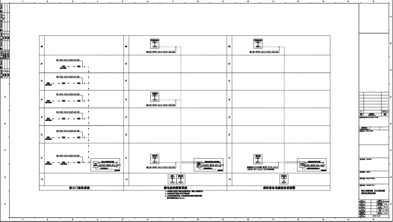 中学学校综合楼电气施工CAD图纸(框架结构) - 2