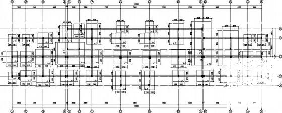 框架结构火车站站房结构CAD施工图纸（独立基础） - 1