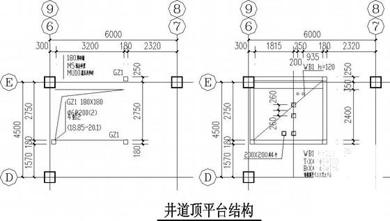 条形基础框架结构中医院门诊楼CAD施工图纸（8度抗震） - 4