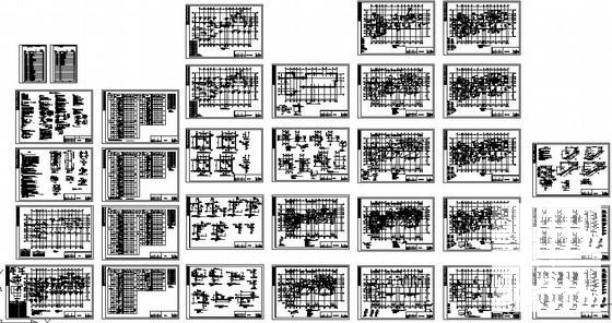 12层纯剪力墙结构住宅楼结构设计方案CAD施工图纸 - 1