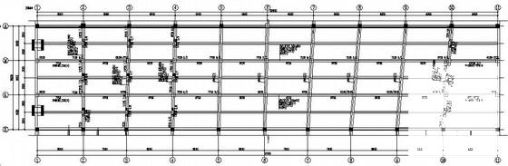 3层筏形基础框架结构厂房结构CAD施工图纸 - 2