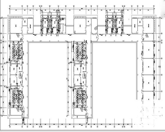 5层中学实验楼给排水CAD施工图纸 - 1