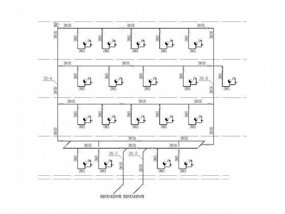 6层中学扩建工程给排水消防CAD施工图纸 - 4