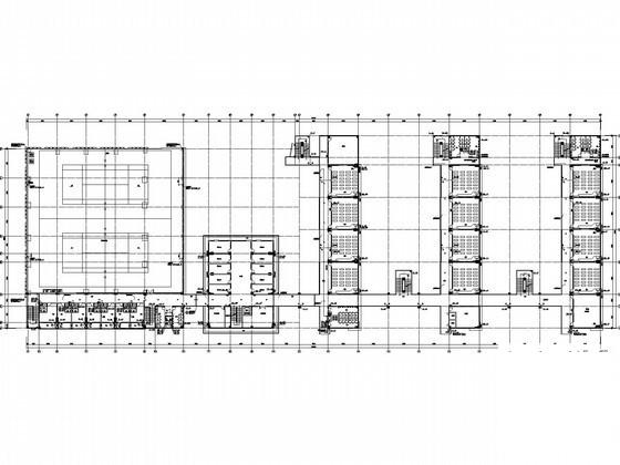6层中学教学及办公楼给排水CAD施工图纸 - 3