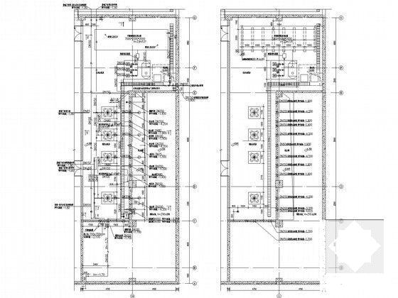 6层中学教学及办公楼给排水CAD施工图纸 - 4