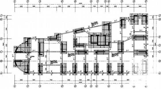 18层独立基础剪力墙住宅楼结构CAD施工图纸 - 1