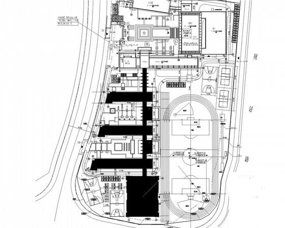 中学配电房2台630KVA专变工程CAD施工图纸 - 2