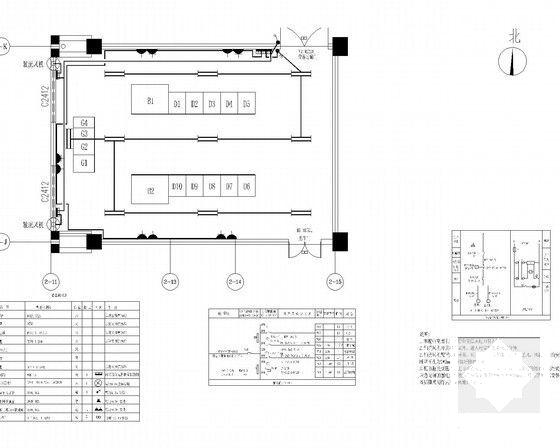 中学配电房2台630KVA专变工程CAD施工图纸 - 4