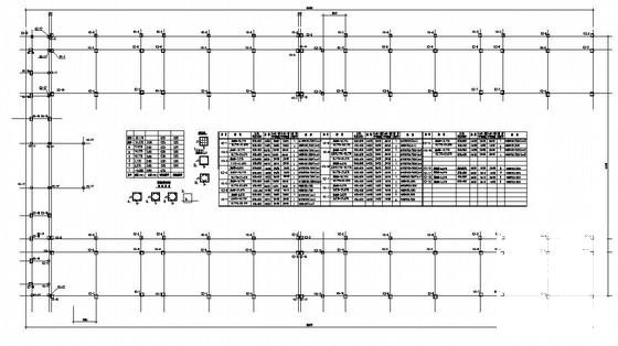 永嘉县6层框架结构学校宿舍结构CAD施工图纸（桩基础） - 2