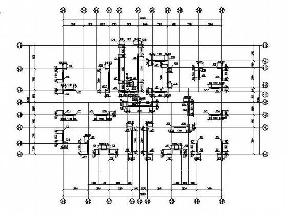 15层剪力墙城中村改造公寓结构CAD施工图纸（6度抗震） - 1