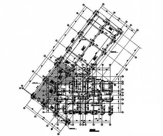 15层剪力墙城中村改造公寓结构CAD施工图纸（6度抗震） - 2
