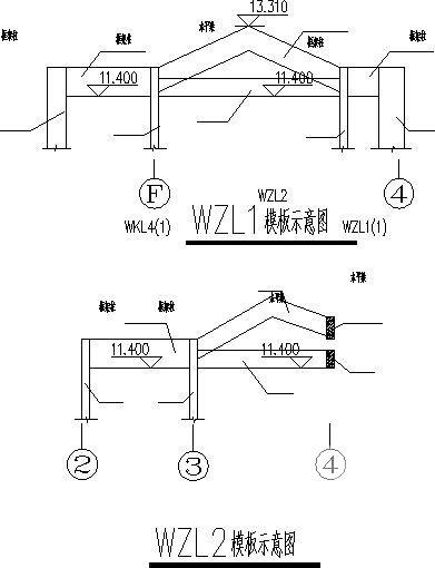 3层独立基础框架综合住宅楼结构CAD施工图纸（6度抗震） - 4