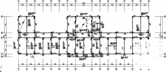 局部5层独立基础框架结构办公楼结构设计CAD施工图纸 - 3