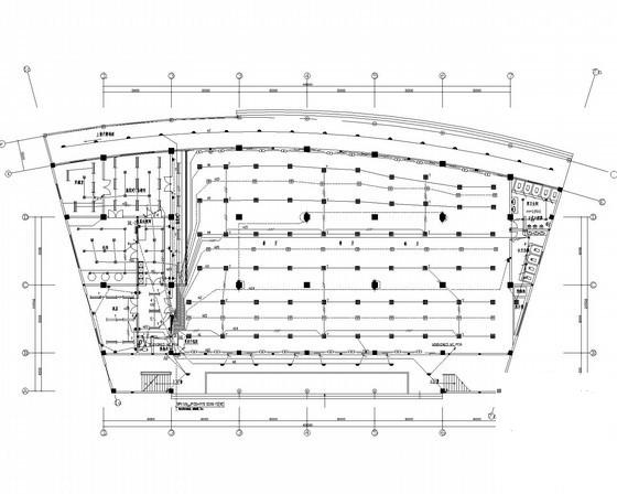 5层食堂综合楼电气设计CAD施工图纸 - 1
