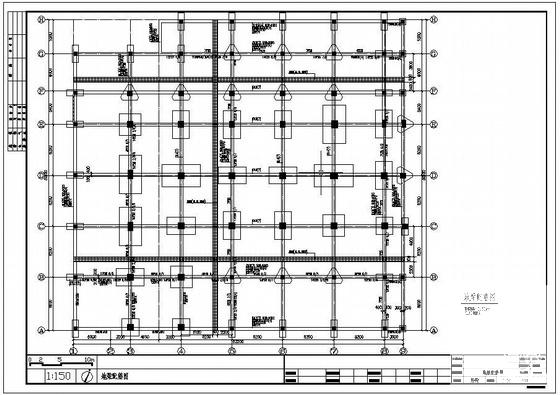 带车库六级人防综合楼结构设计图纸（框架结构）(预应力混凝土管桩) - 3