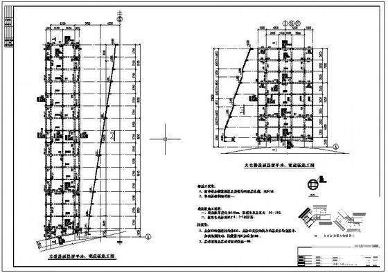 框架体育馆结构设计方案CAD图纸(梁平法施工图) - 4