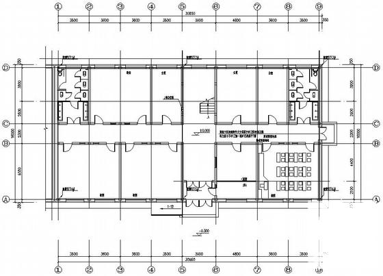 3层中学教学楼电气施工图纸(综合布线系统) - 4