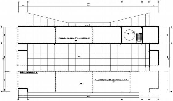 中学5层综合楼电气CAD施工图纸（三级负荷）(火灾自动报警系统) - 4