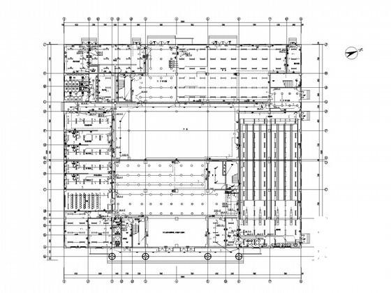 香格里拉商业综合楼电气CAD施工图纸(火灾自动报警) - 1