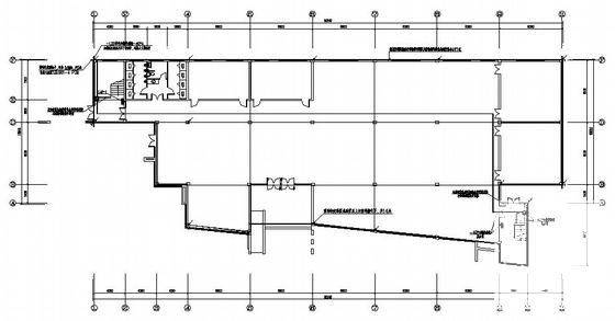 3层高级中学艺术楼电气CAD施工图纸（高12米）(防雷接地系统) - 1